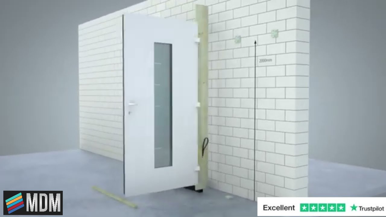 Montaggio Portoncino Thermosafe alluminio Hormann