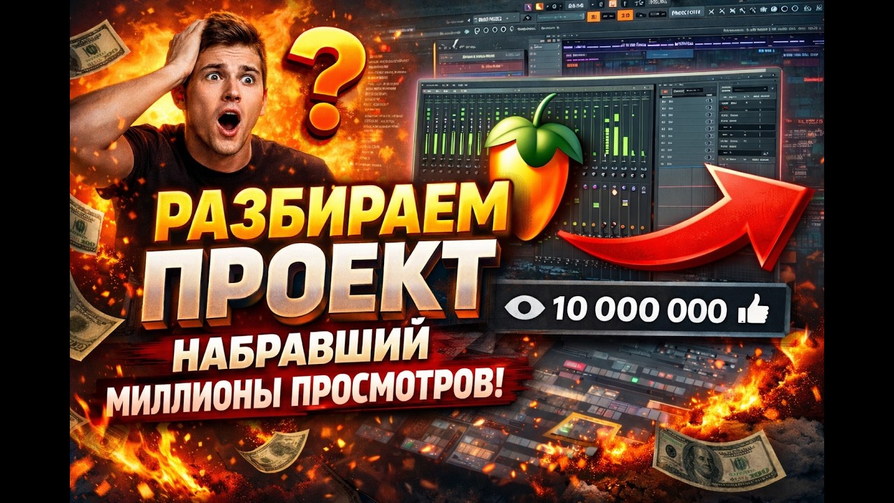 Разбираем проект, который набрал миллионы просмотров (FL STUDIO 21)