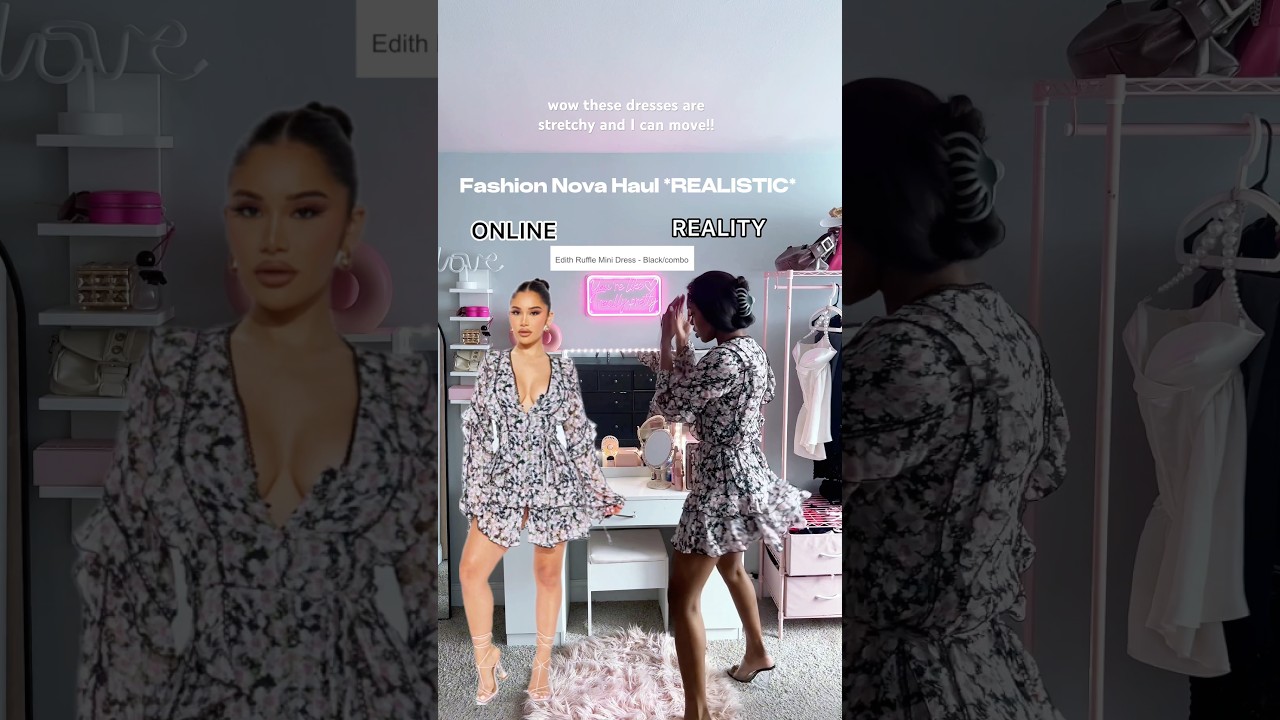 *РЕАЛИСТИЧНО* ​@FashionNova Haul😍😂😱 Онлайн против реальности!