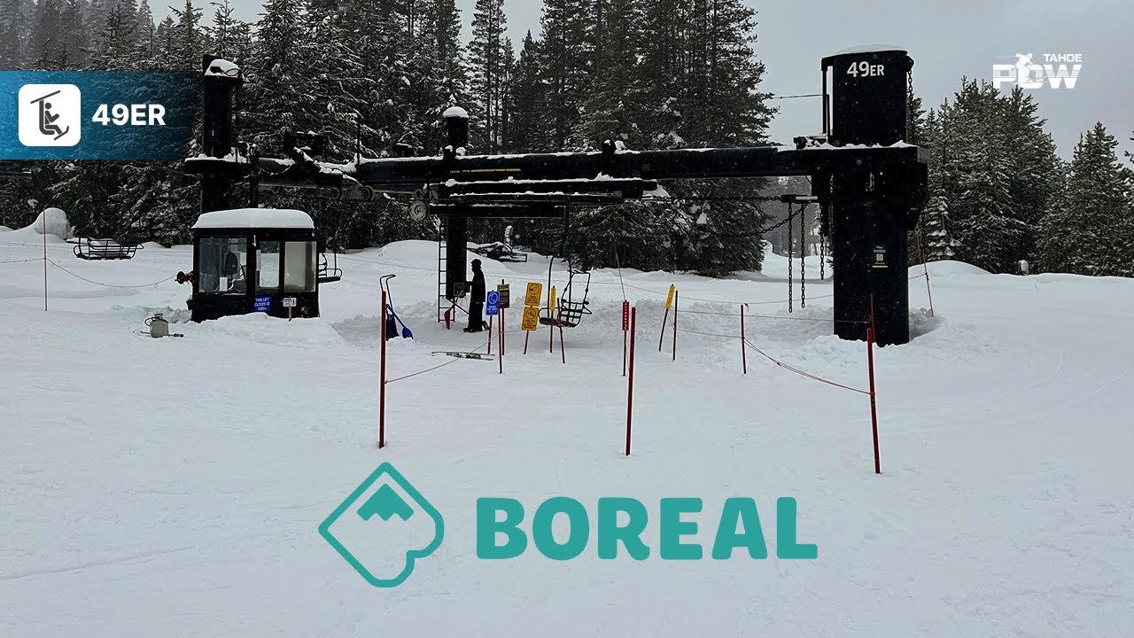 49er Lift at Boreal &ndash; Access to Intermediate Terrain