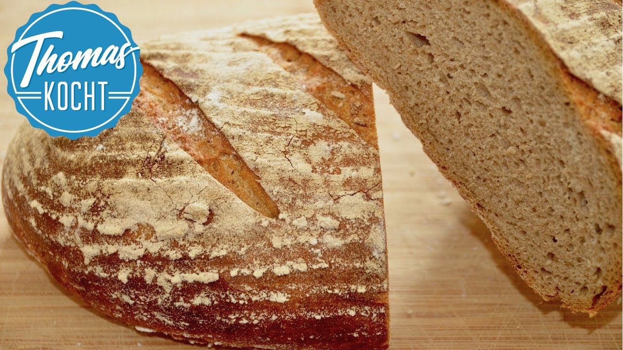 Roggenmischbrot mit Sauerteig backen / Thomas kocht