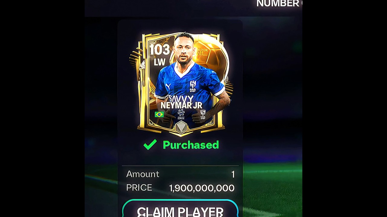 HOW TO BUY NEYMAR IN EA FC MOBILE🫪