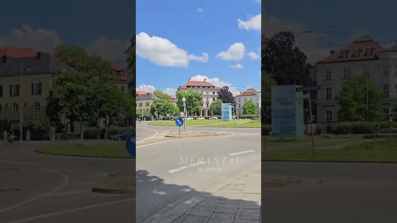 Jalan-Jalan Virtual Eps. 03 Di Kota Munich #jalanjalanvirtual #munich #walkthrough #tinggaldijerman