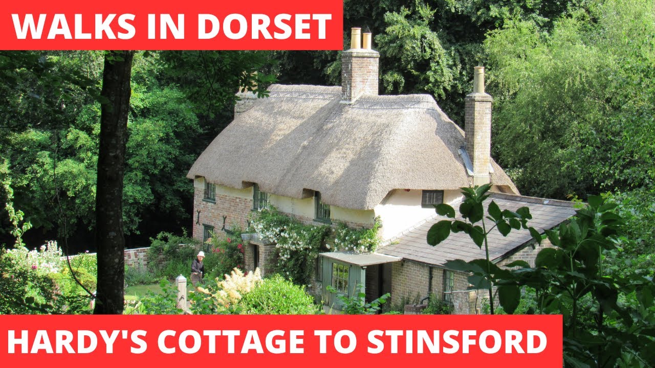 WALKS IN DORSET at HIGHER BOCKHAMTON, STINSFORD & KINGSTON MAURWARD (& THOMAS HARDY'S COTTAGE)