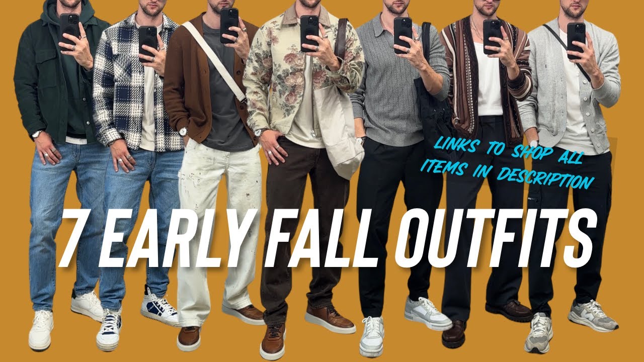 7 Men's Outfit for Early Fall | Outfit Inspiration | WIWTW #38