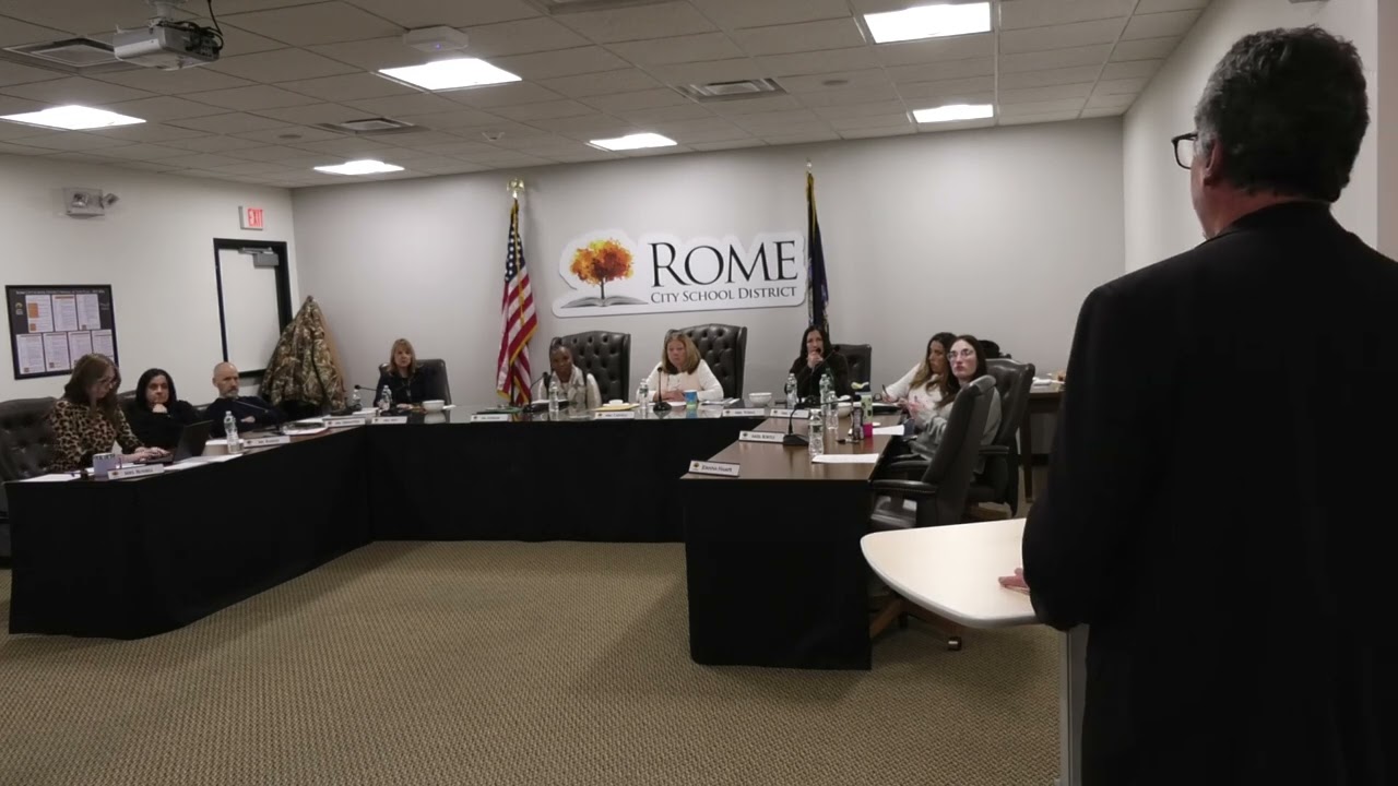 Rome CSD BOE Meeting 3/2/26