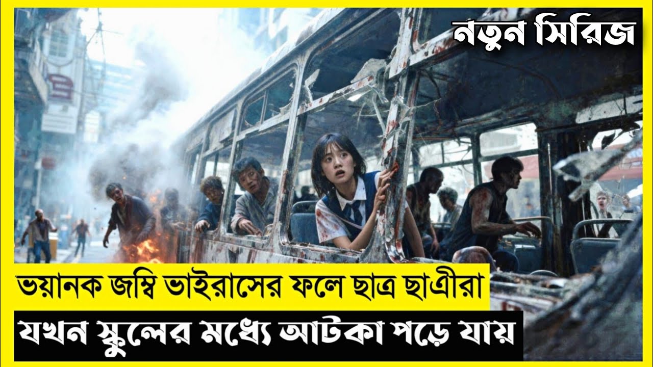 Zombie In Highschool Movie Explain In Bangla|Survival|Thriller|The World Of Keya