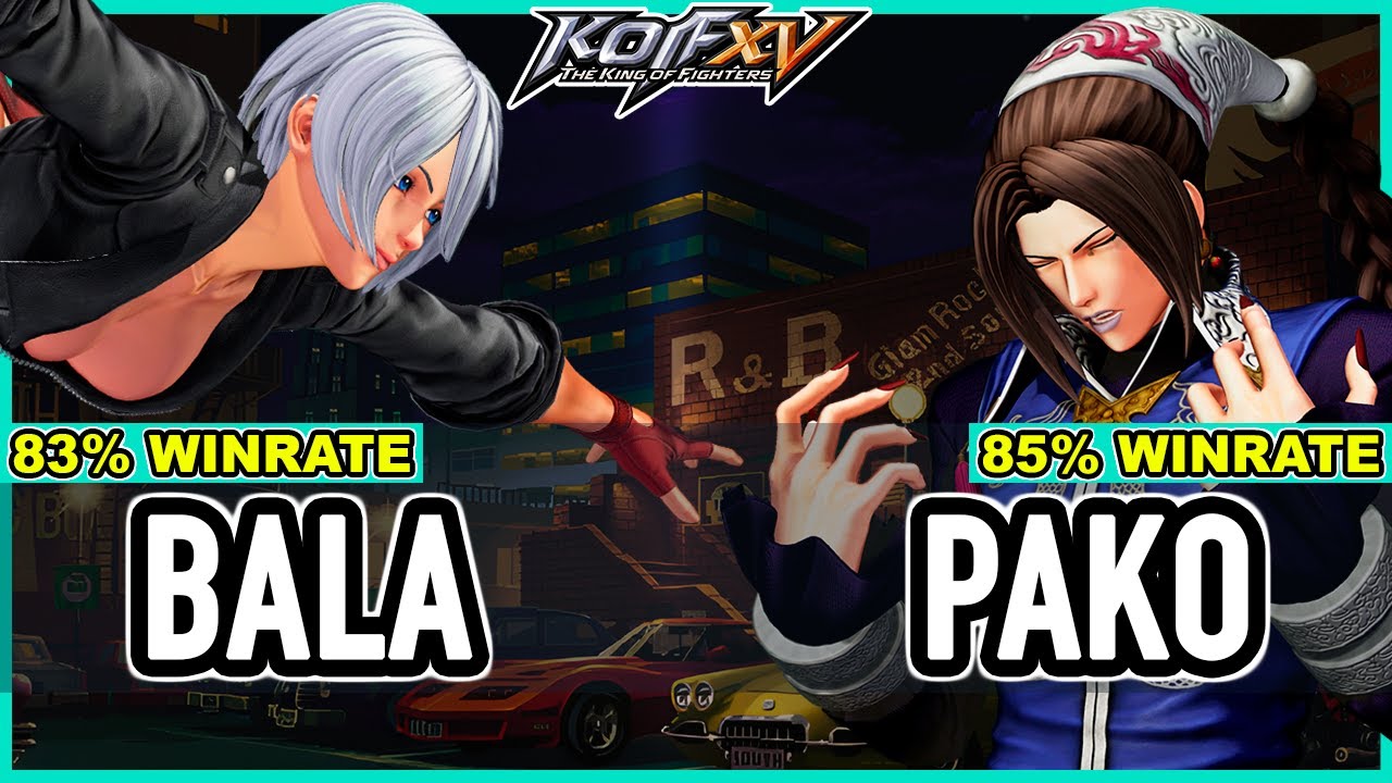 KOF XV ▰ Bala (Ángel/K'/Iori) vs Pako (Duo Lon/Luong/Chizuru)