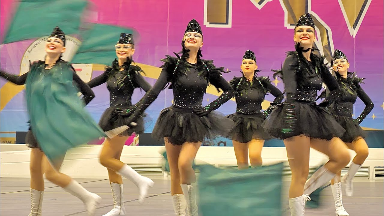 Majorettes* - mini FLAG senior - XX European Majorette Championship - Monza 2025