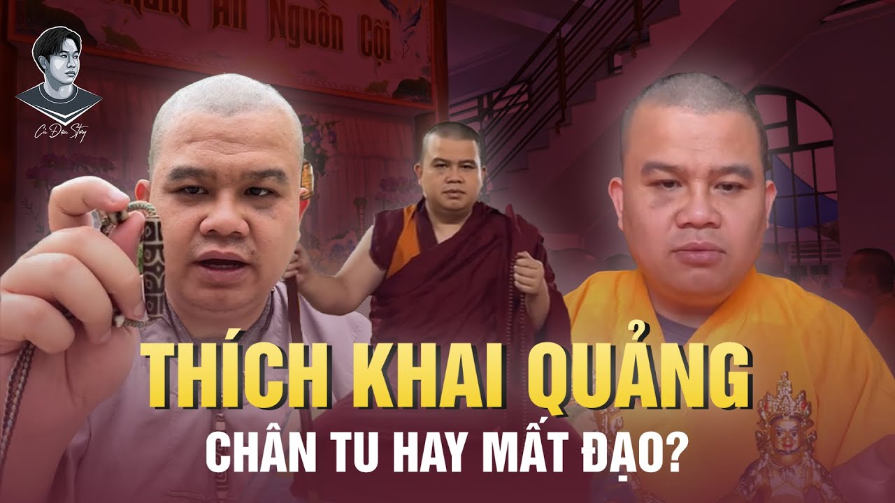 SỰ THẬT VỀ THẦY THÍCH KHAI QUẢNG: “IDOL TÓP TÓP” LIVESTREAM BÁN HÀNG GÂY TRANH CÃI DỮ DỘI