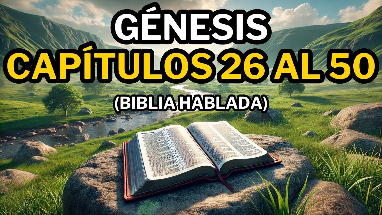 Libro de Génesis Capítulos 26 al 50 | Biblia Hablada 📖 | Biblia en Audio