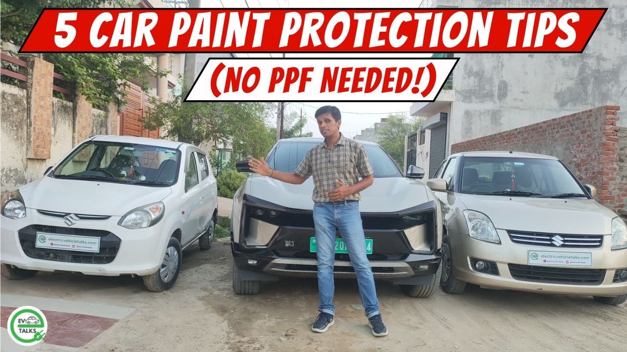 5 Tips to Protect Your Car Shine Forever ✨No PPF  #electricvehicletalks #electricvehicles #carpaint