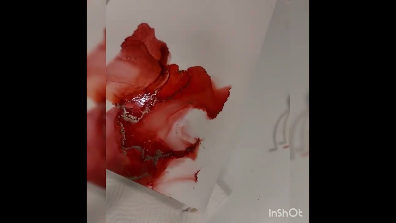 Alcohol ink tutorial