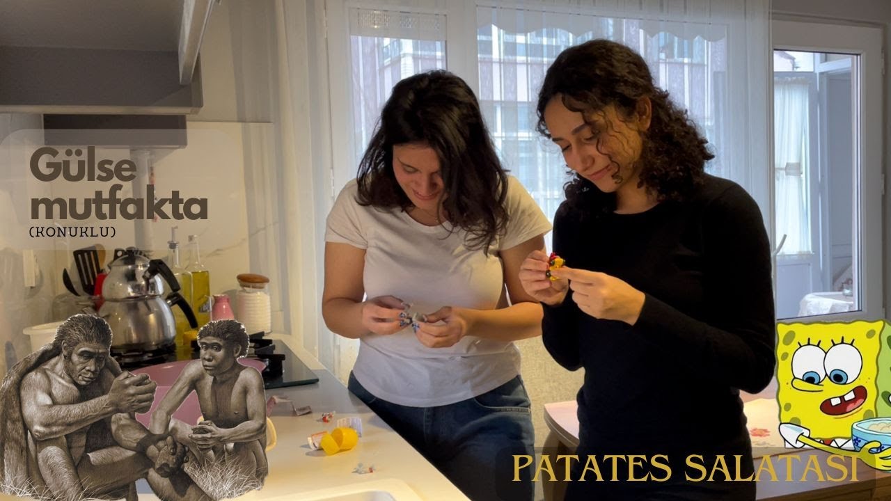 Gülse mutfakta (konuklu) bölüm 6 : patates salatası