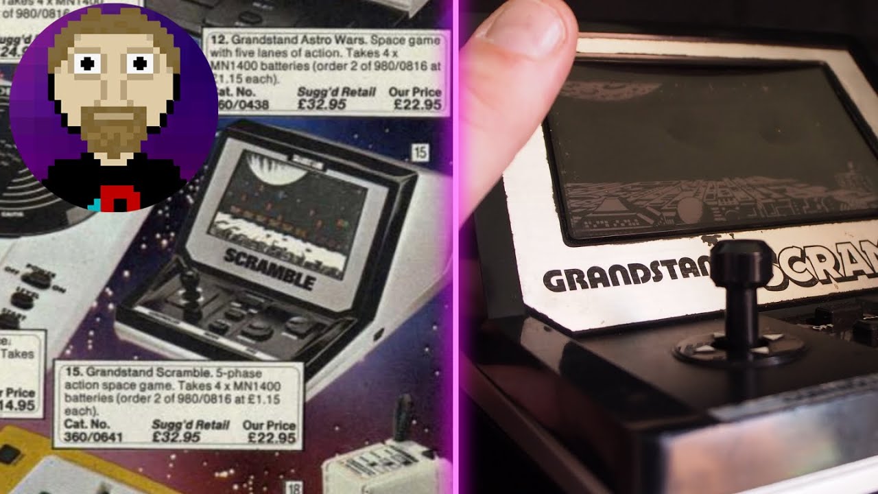 Amazing 80's Table Top Game | Grandstand Scramble 1982 Review