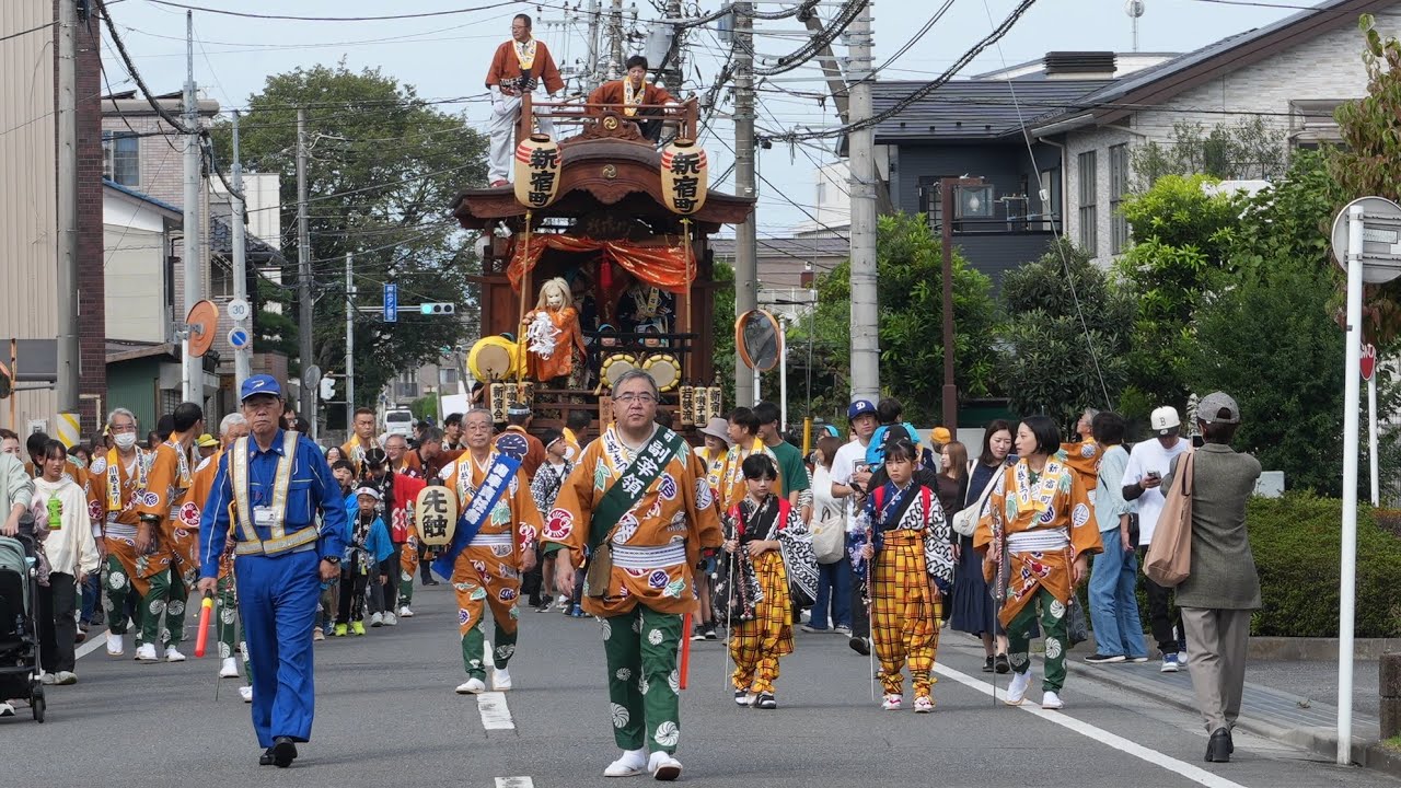 #1 川越まつり併催行事に行って来たよ2025【新宿町の屋台】
