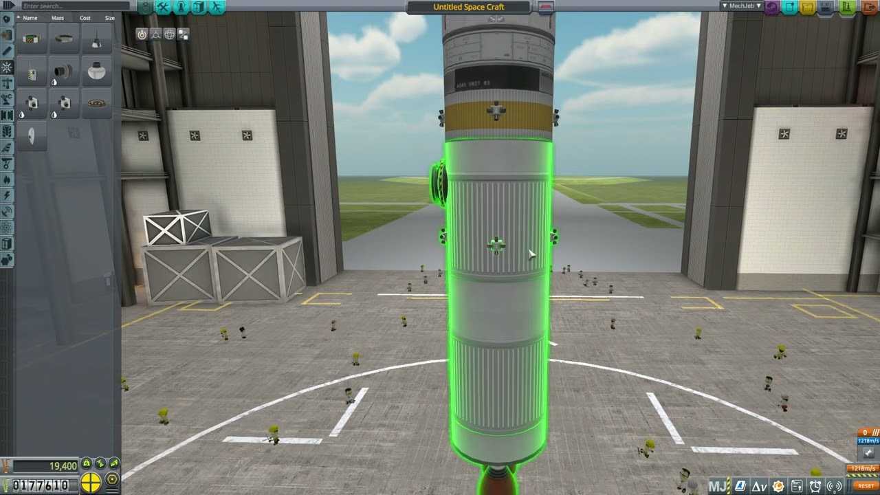 Kerbal Space Program Munar orbit, and launching a fuel tanker