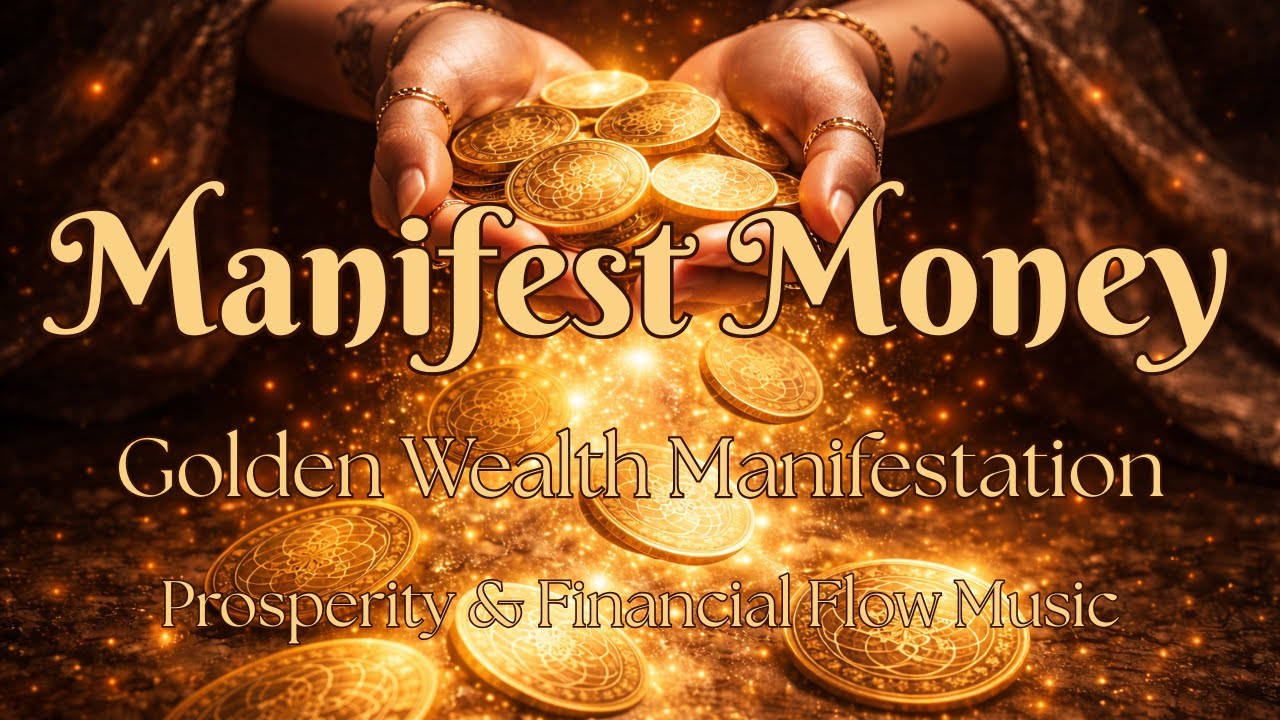 Manifest Money | Golden Wealth Manifestation Music 💰 Prosperity & Financial Flow