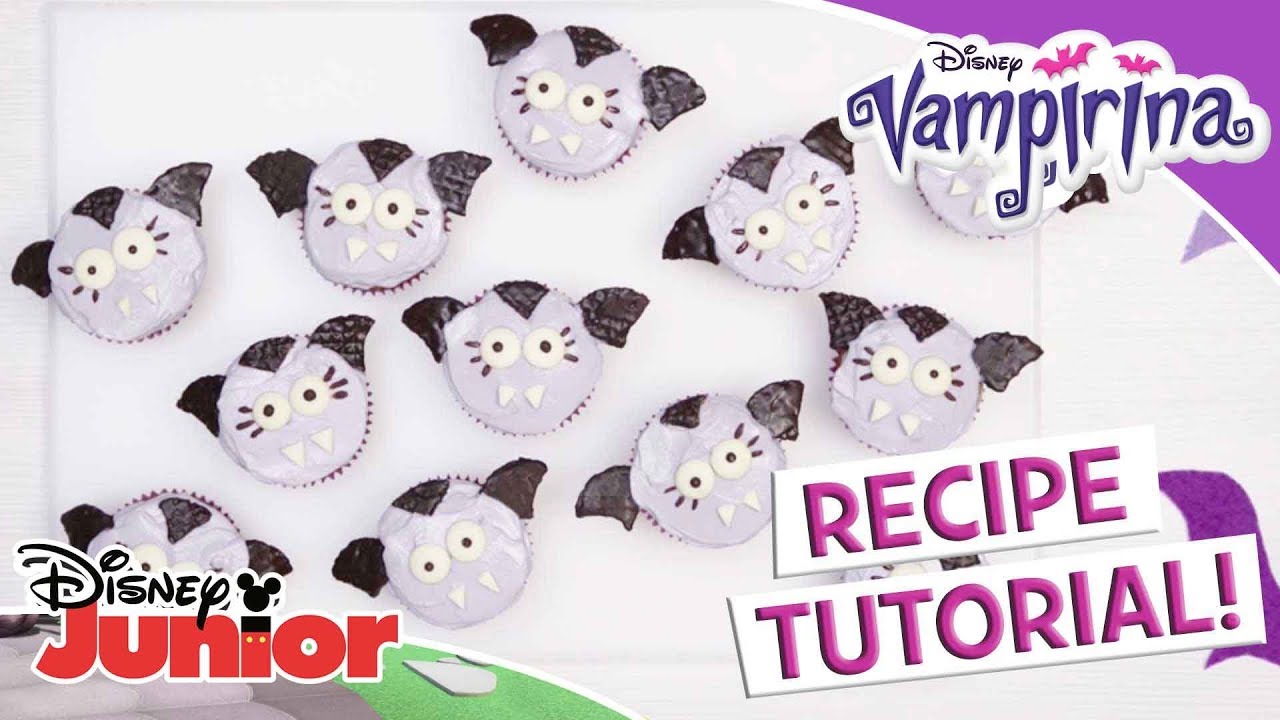 Cupcake Tutorial 🎂 | Vampirina | Disney Junior Arabia