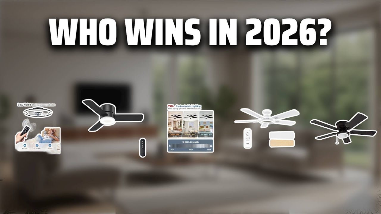 The Top 5 Best Low Profile Ceiling Fans in 2026 - Must Watch Before Buying!