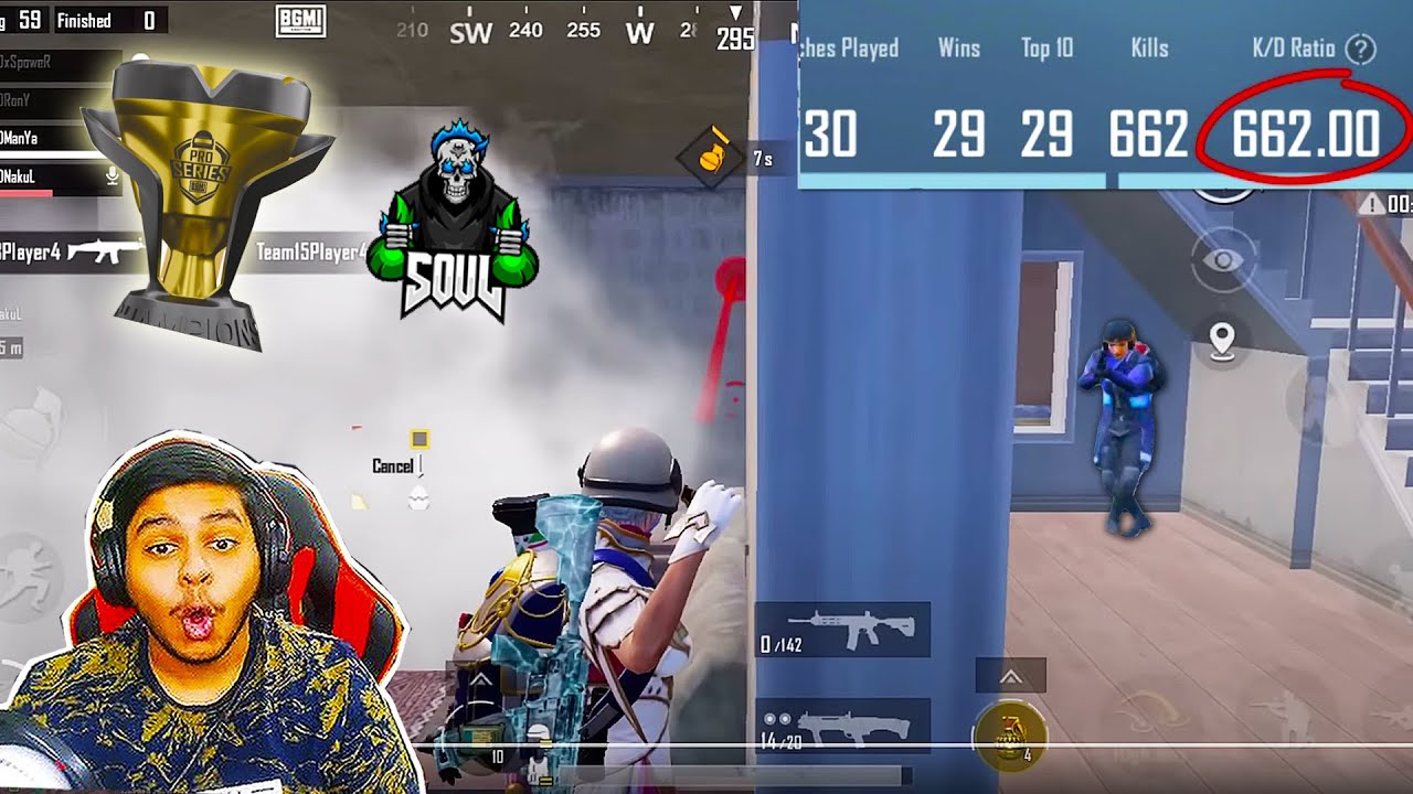 SHOCKING NEW Team SOUL BMPS CHAMPION Manya Gaming BEST Moments in PUBG Mobile