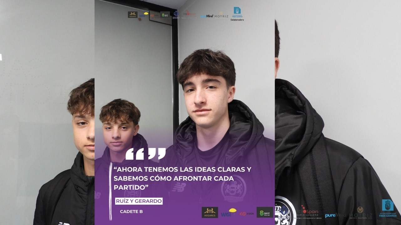 “Ahora tenemos las ideas claras y sabemos cómo afrontar cada partido”
