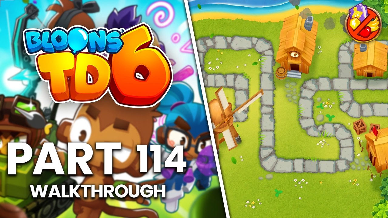 Bloons TD 6 - Part 114 | Town Center C.H.I.M.P.S. (No Commentary Walkthrough)
