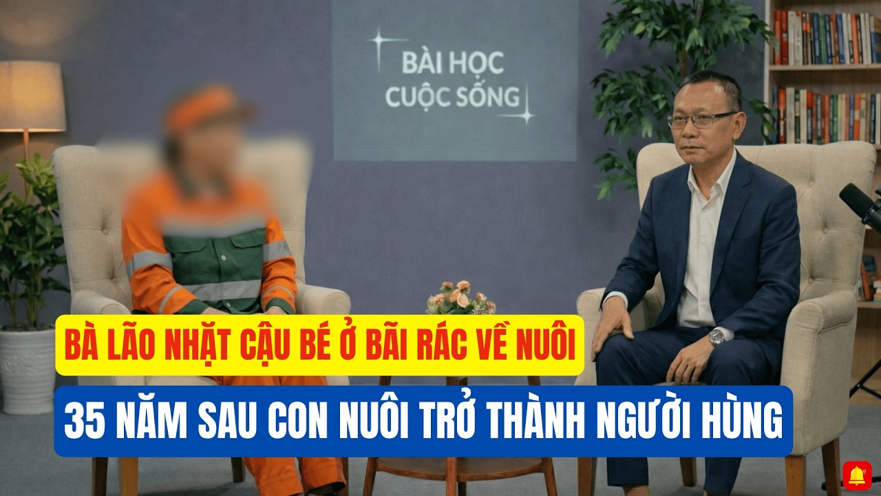 Bà Lão Nhặt Cậu Bé Ở Bãi Rác Về Nuôi - 35 Năm Sau Con Nuôi Trở Thành Người Hùng