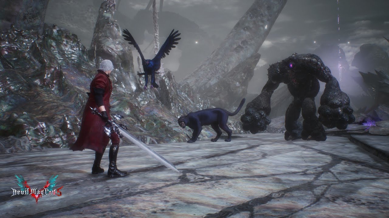 DMC5 - Anime Dante vs Vergil's Nightmares
