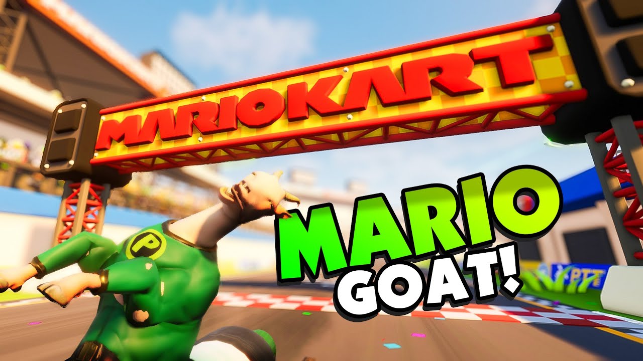 CRAZY Goat Goes To SUPER MARIO WORLD! - Goat Simulator 3