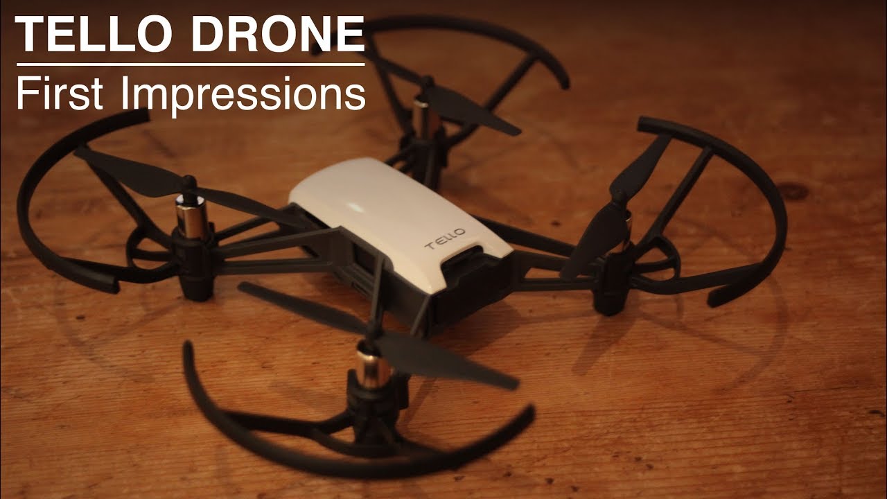 Tello Drone First Impressions