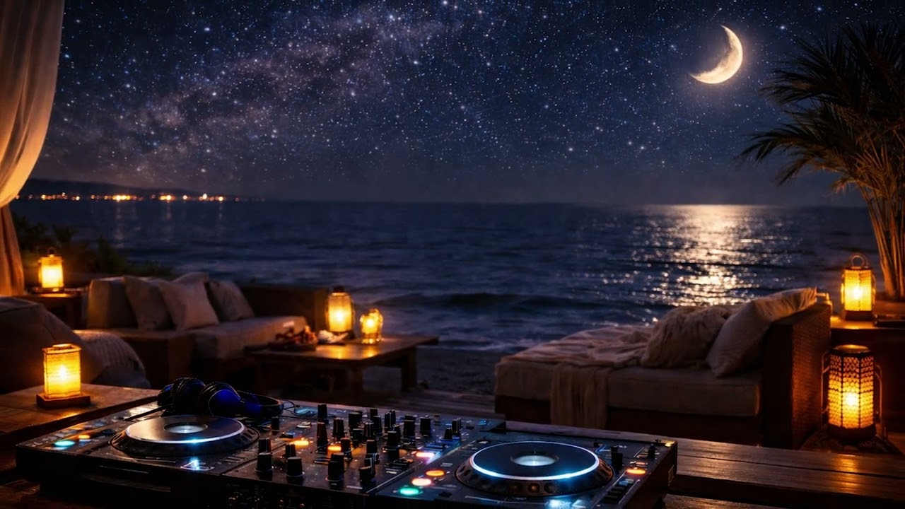 Night Beach Lounge Mix  🌊 Deep Chill Ambient #chillmusic #deepchill #loungemix #lofi