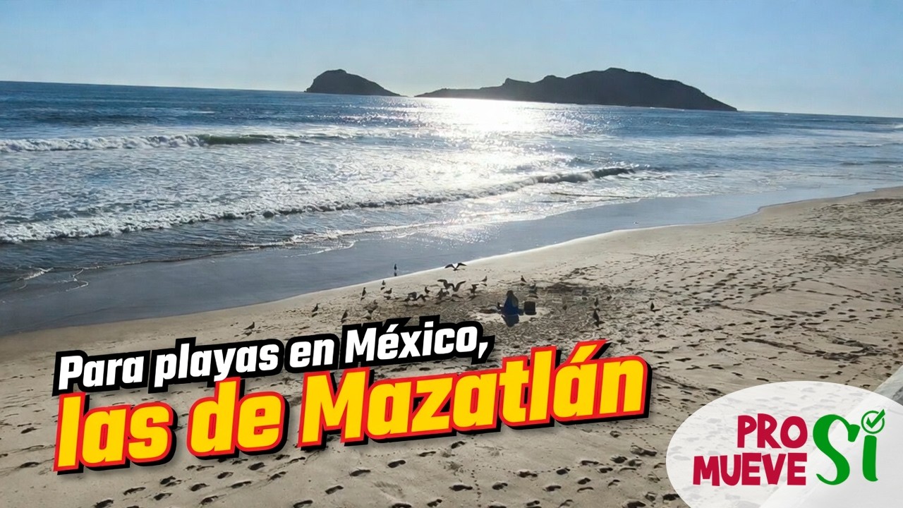 El Malecón de MAZATLÁN, famoso en todo LATAM por su hermosura y longitud.
