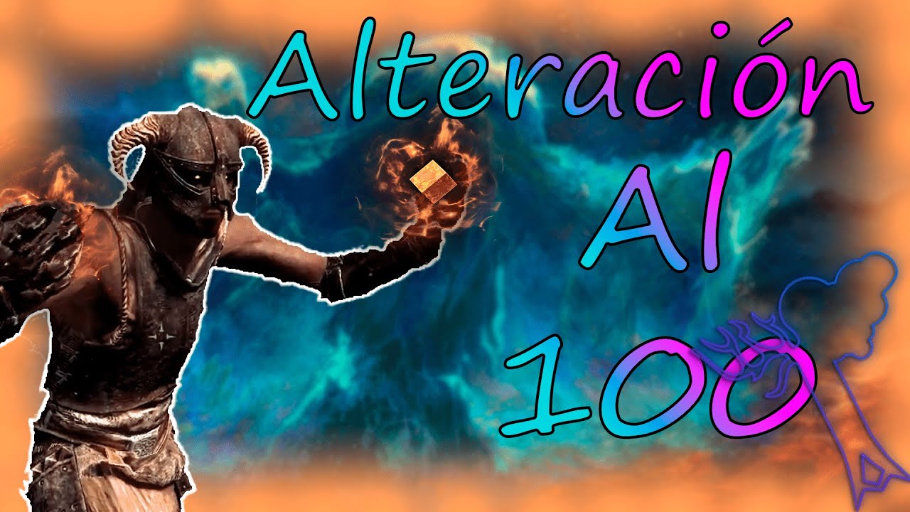 Cómo SUBIR ALTERACIÓN al 100 en 5 SEGUNDOS!!!! | Skyrim Gameplay Español