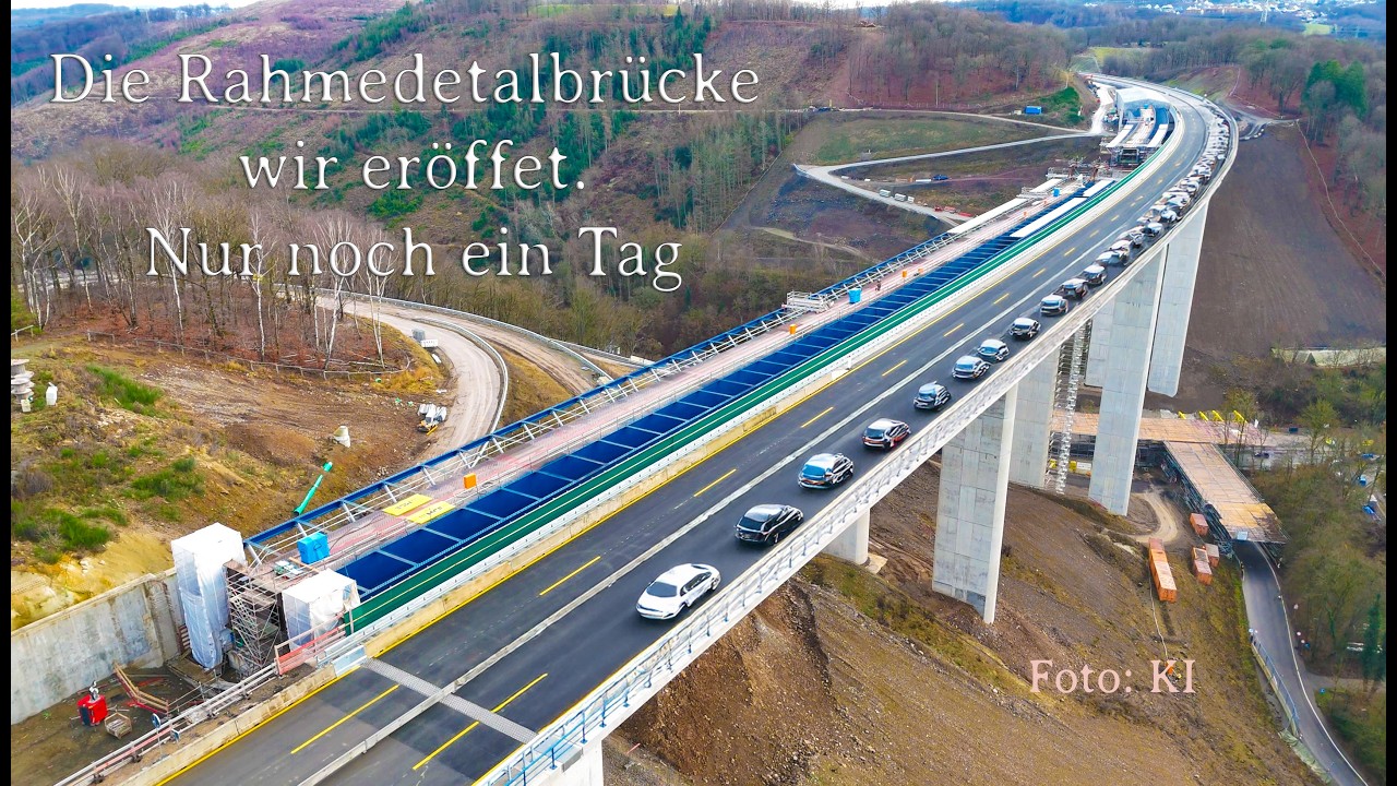 Rahmedetalbrücke Nr. 2 fortschrtitt im Februar 2026 Teil 30