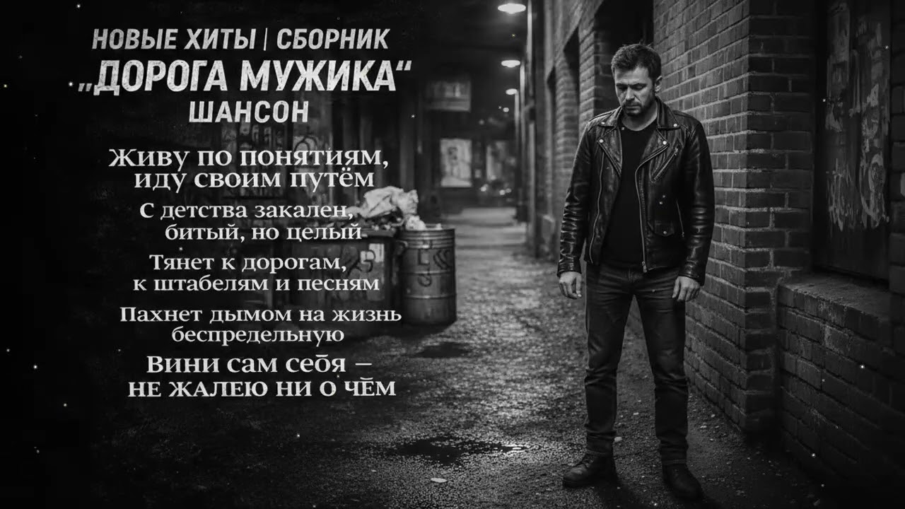 🔥 НОВЫЕ ХИТЫ 2026 – СБОРНИК „Дорога мужика“ | Честный шансон о жизни