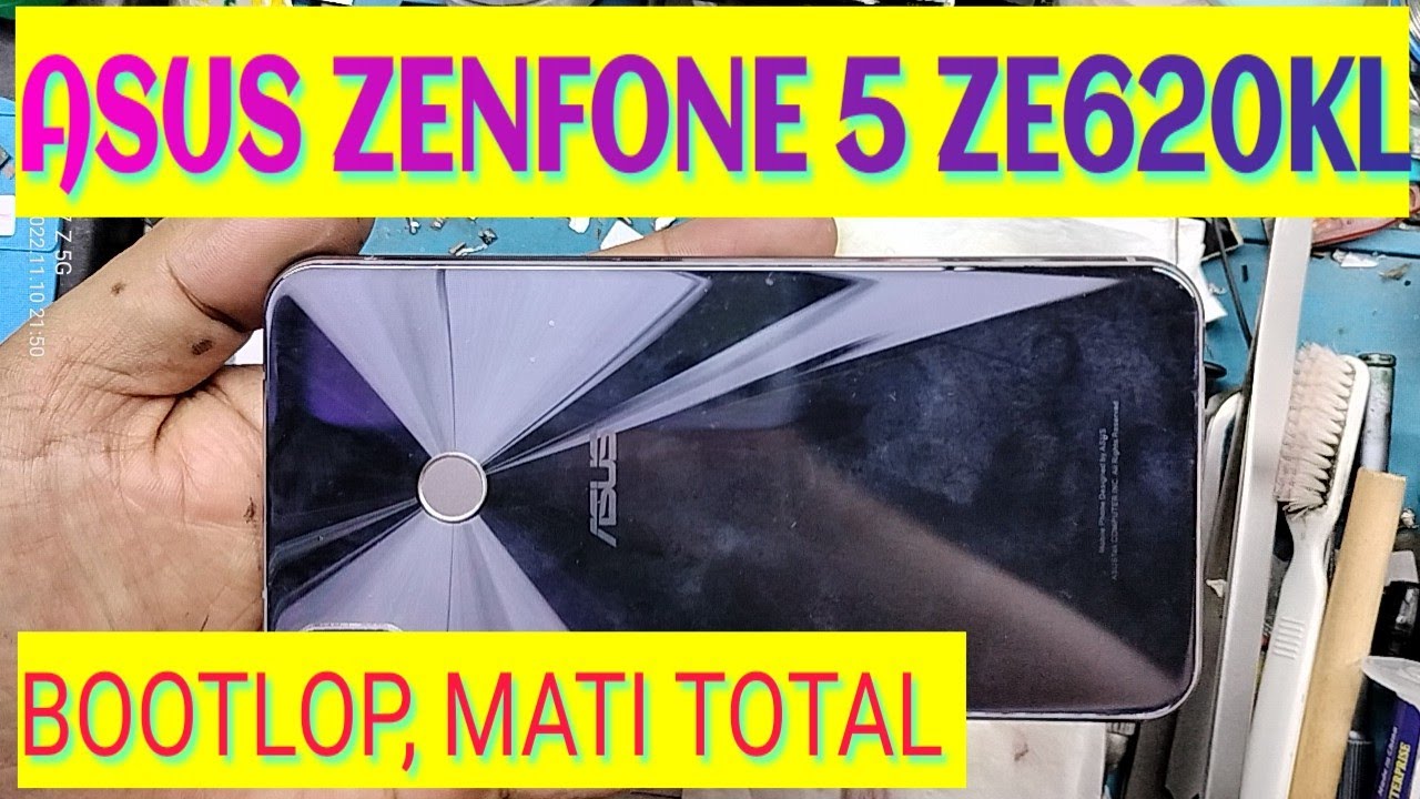 Asus Zenfone 5 2018 ZE620KL Bootlop,Restart Terus Kiriman Subscriber Medan Sukses Ganti EMMC