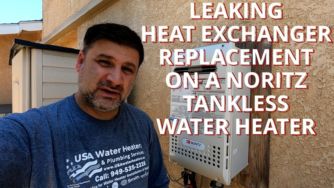 Leaking Heat Exchanger Replacement of a Noritz NR98OD Tankless Water Heater