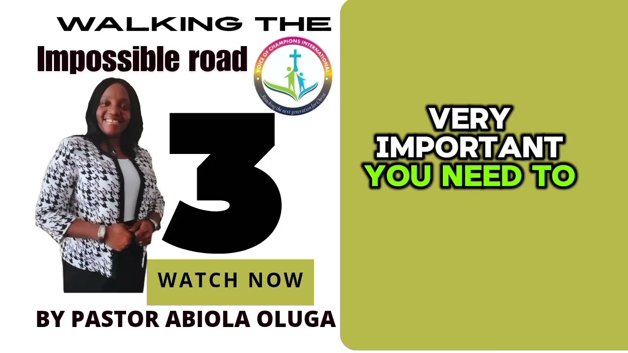 PART 3 ( WALKING THE IMPOSSIBLE ROAD)