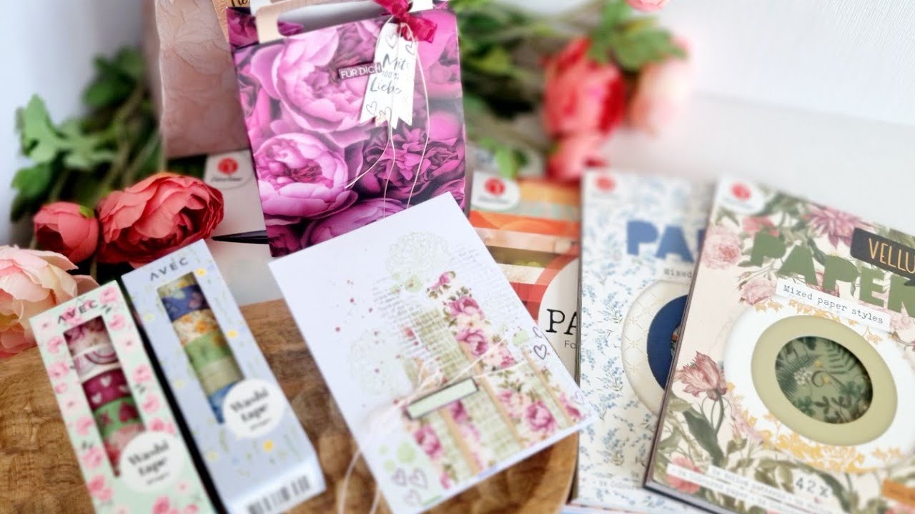 #haul,  Inspiration, Ideen mit #Washitape, schnelle #Tüte #basteln Paper Pad #decotimecrafts