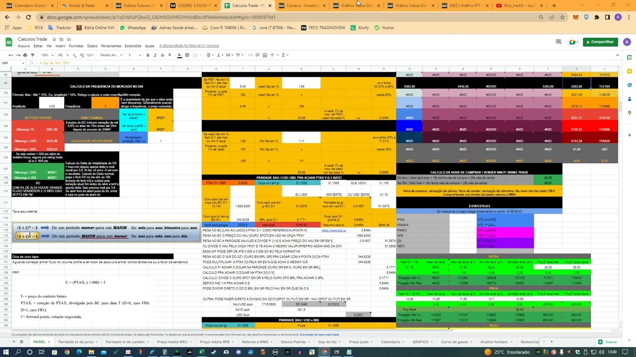 18-11-22 - Explicacao de como calcular a volatilidade em cima da PTAX