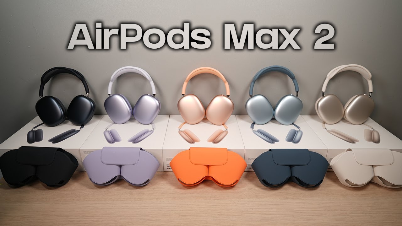 New AirPods Max All Colors: Purple, Blue, Midnight, Starlight & Orange
