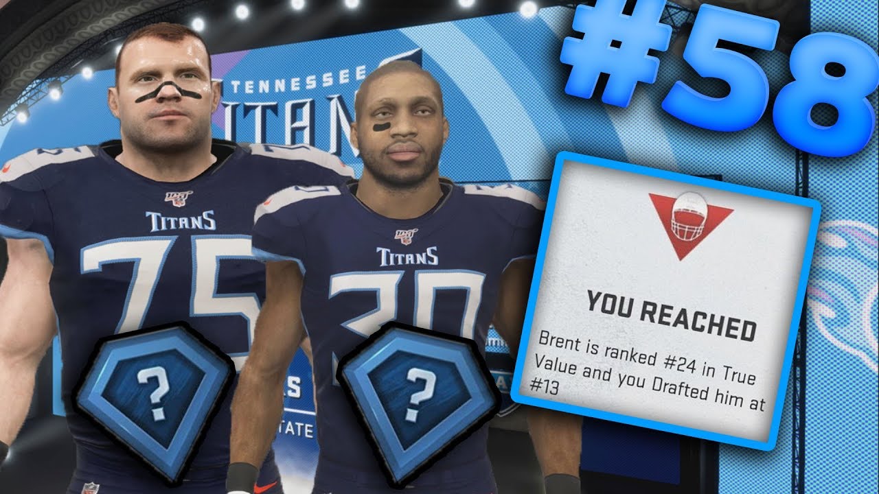 We Drafted A Beastly All-Pro Player! Madden 20 Tennessee Titans Online Franchise Ep 58