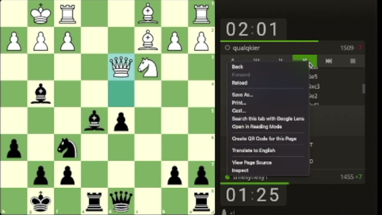Chess Game & Satie