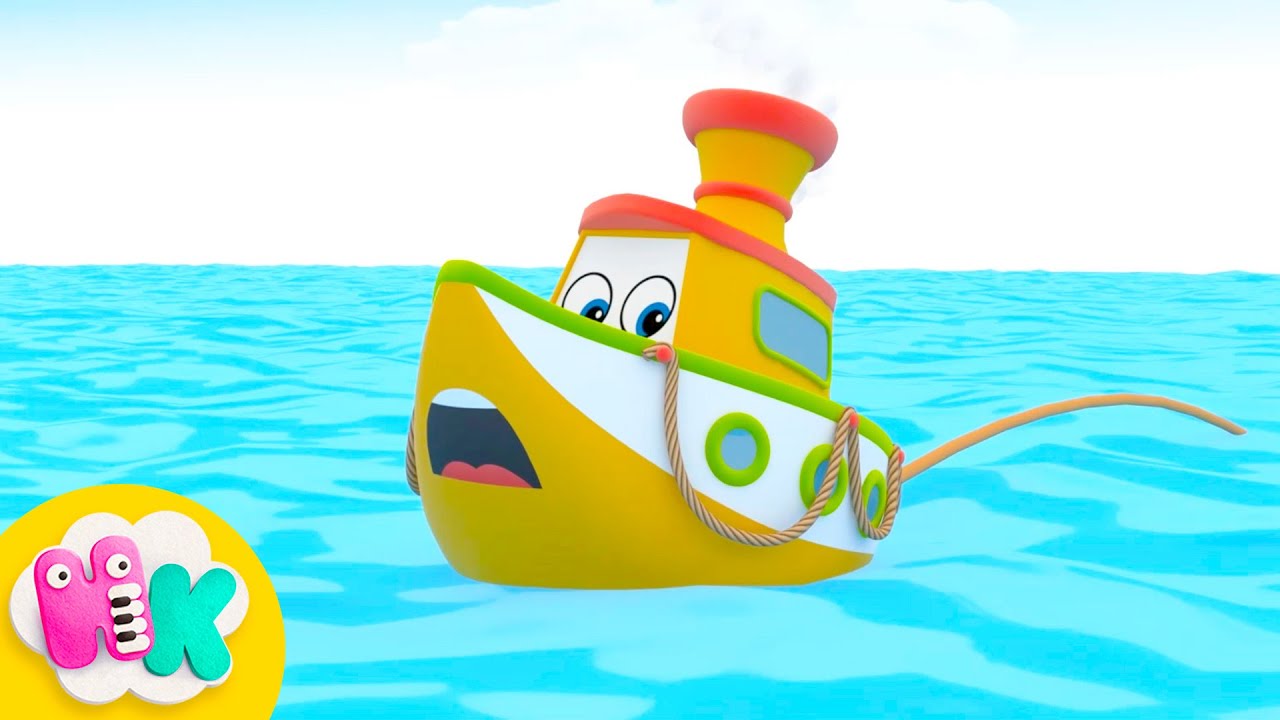 Piosenka o małej ł&oacute;dce na wodzie ⛵ Piosenki Dla Dzieci | HeyKids po Polsku