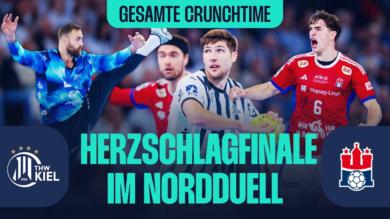 Letzte Minute ENTSCHEIDET Krimi | Die gesamte Crunchtime @thwhandball vs. @Handball Sport Verein Hamburg