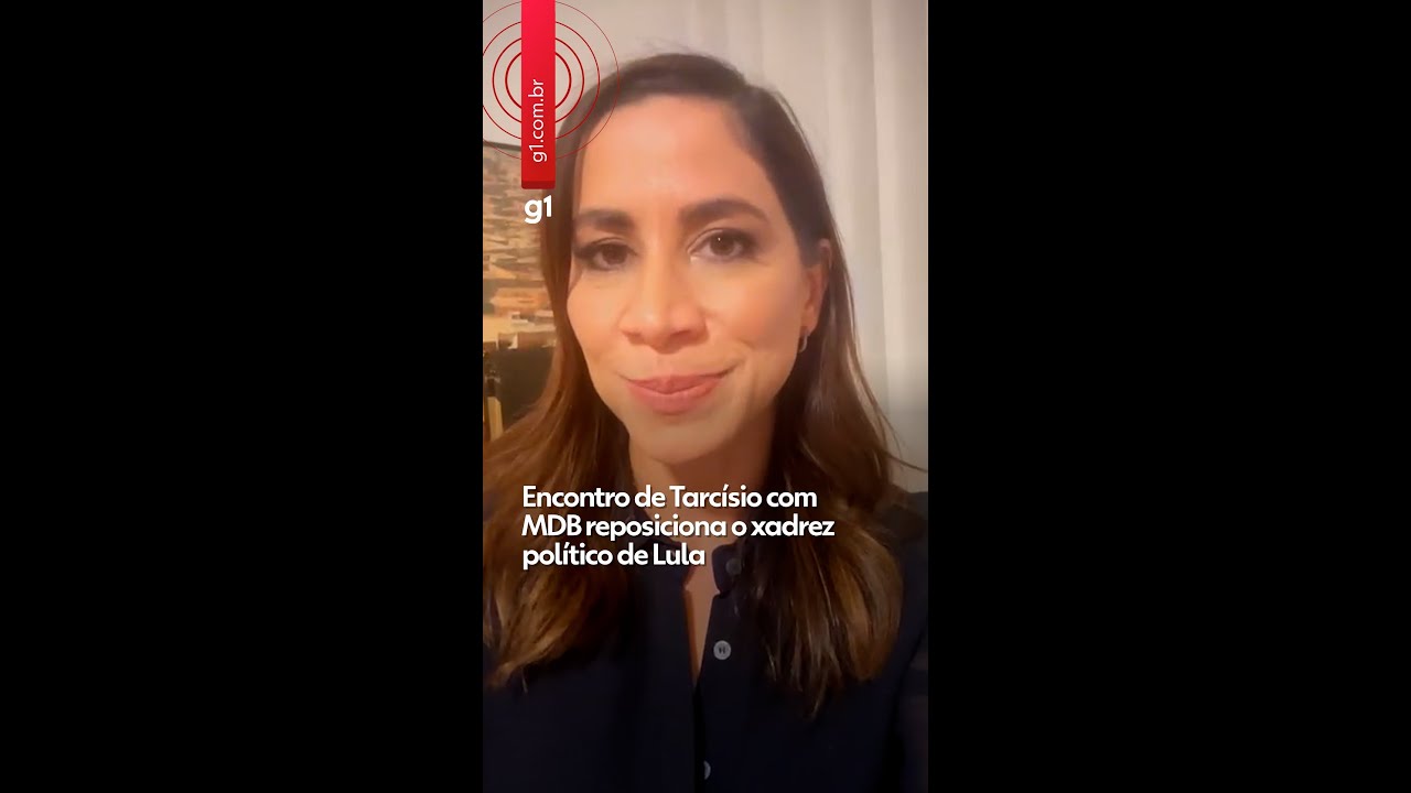 Encontro de Tarcísio com MDB reposiciona o xadrez político na articulação de Lula