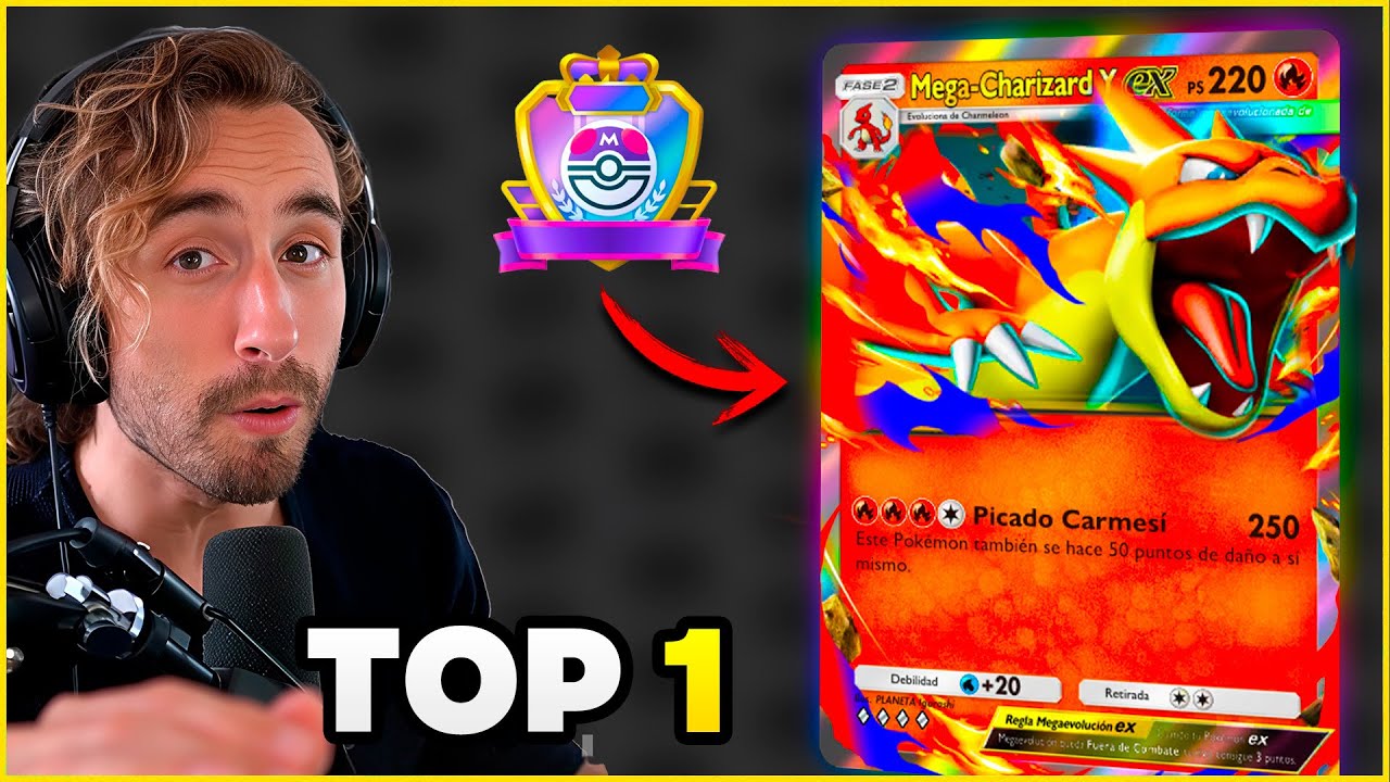 Este mazo de Mega-Charizard Y EX ARRASA en Master Ball