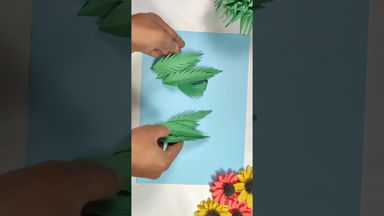 palm tree. short craft video