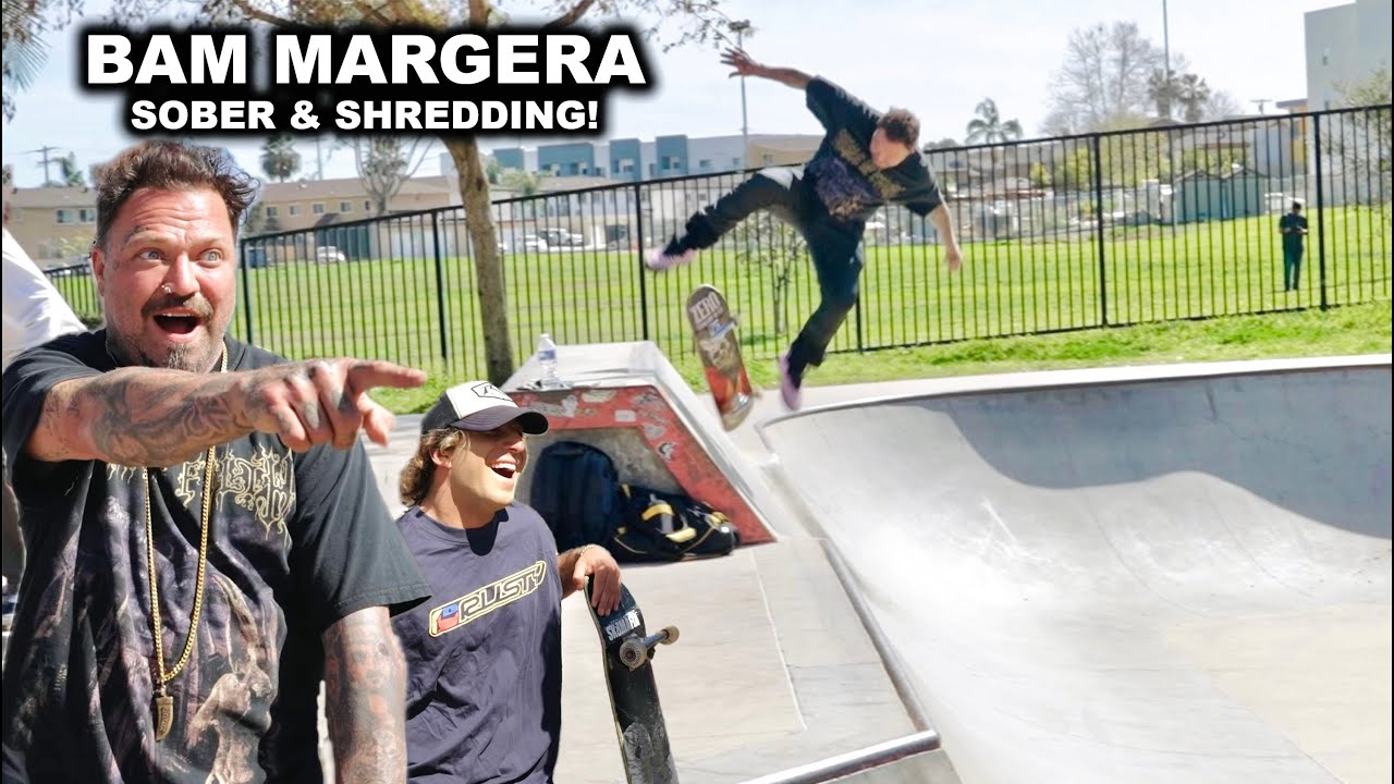 BAM MARGERA is SOBER & BACK SHREDDING!